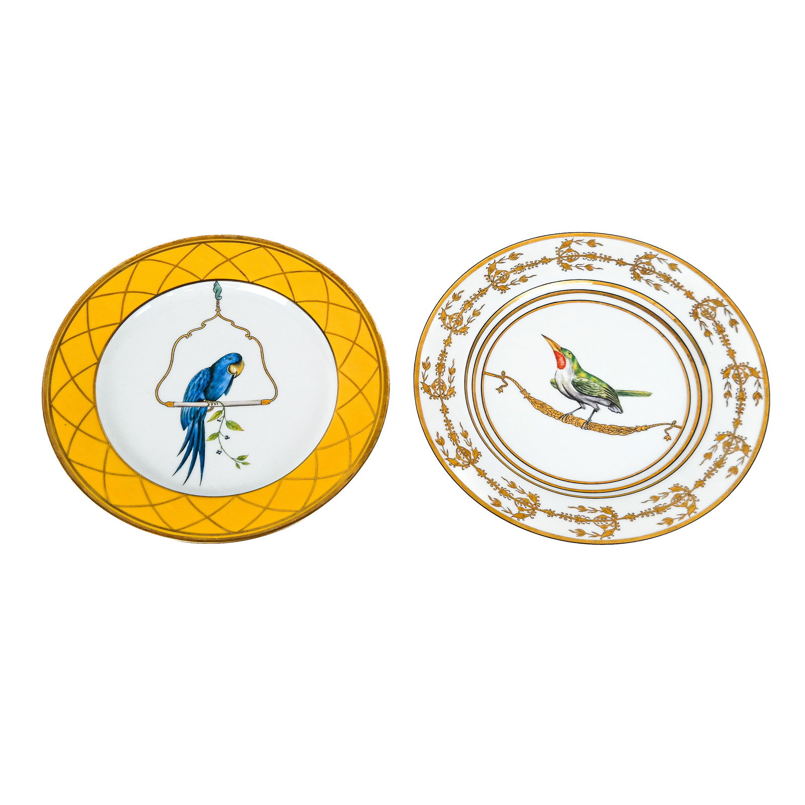 Limoges French Porcelain Bird Plates (2) (1 of 11)