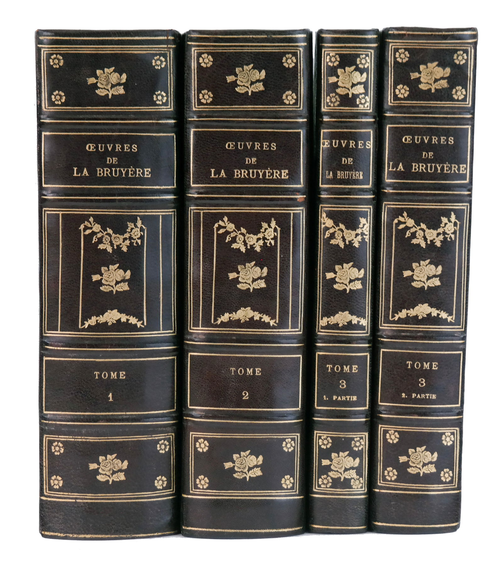 French Bindings: Oeuvres de La Bruyere (1 of 5)