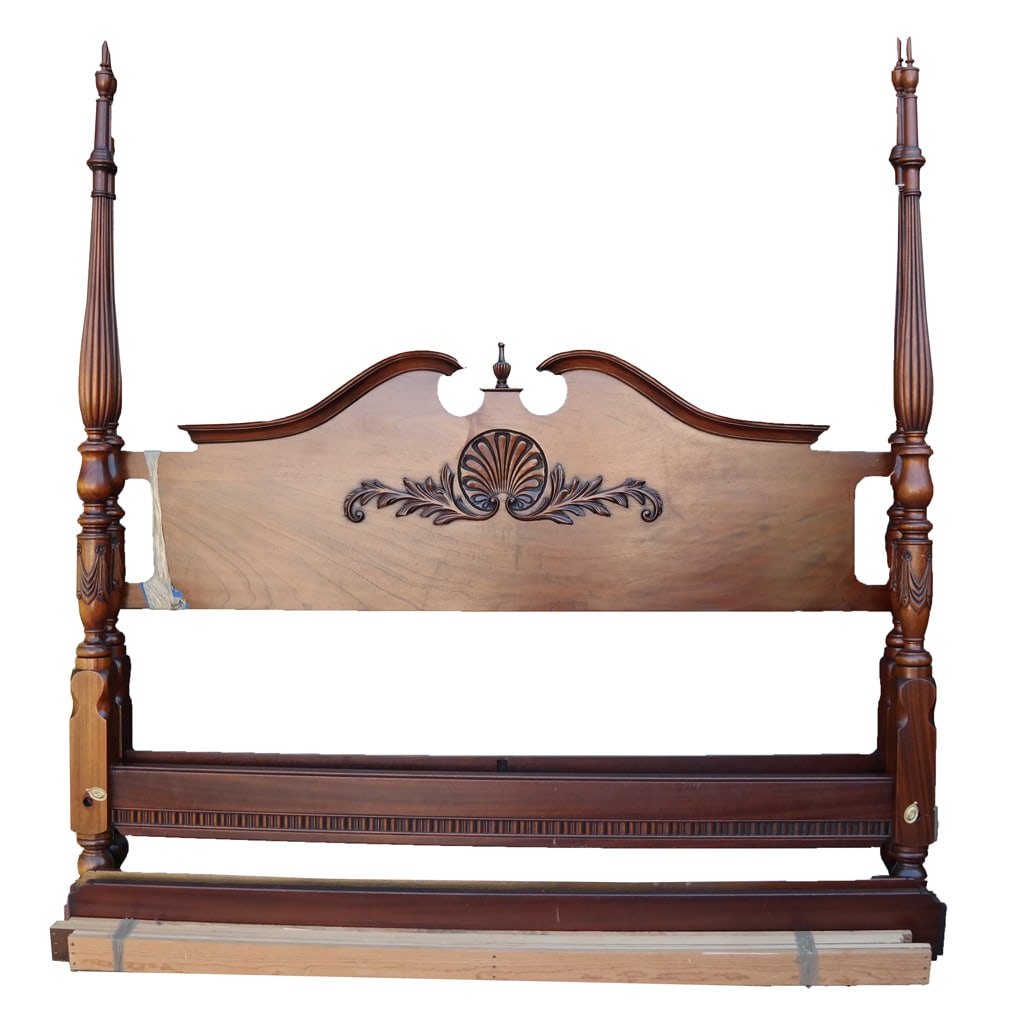 Georgian-Style Mahogany Bedstead (1 of 13)