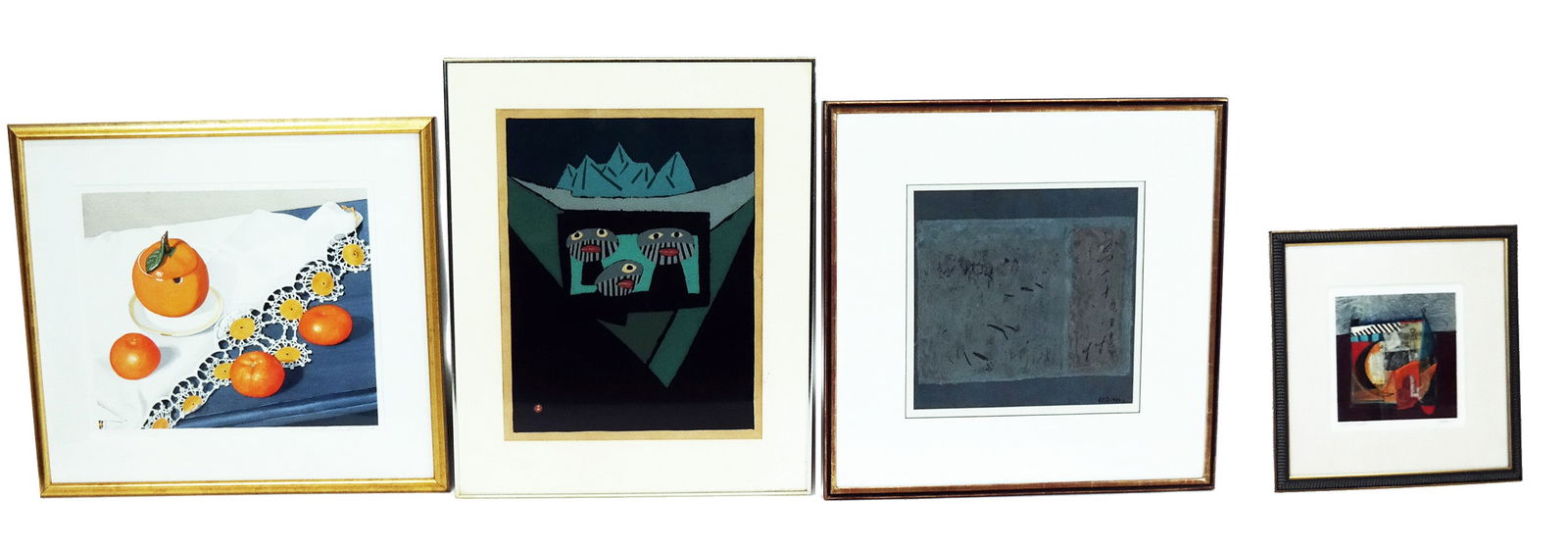 Four Assorted International Lithographs (1 of 19)