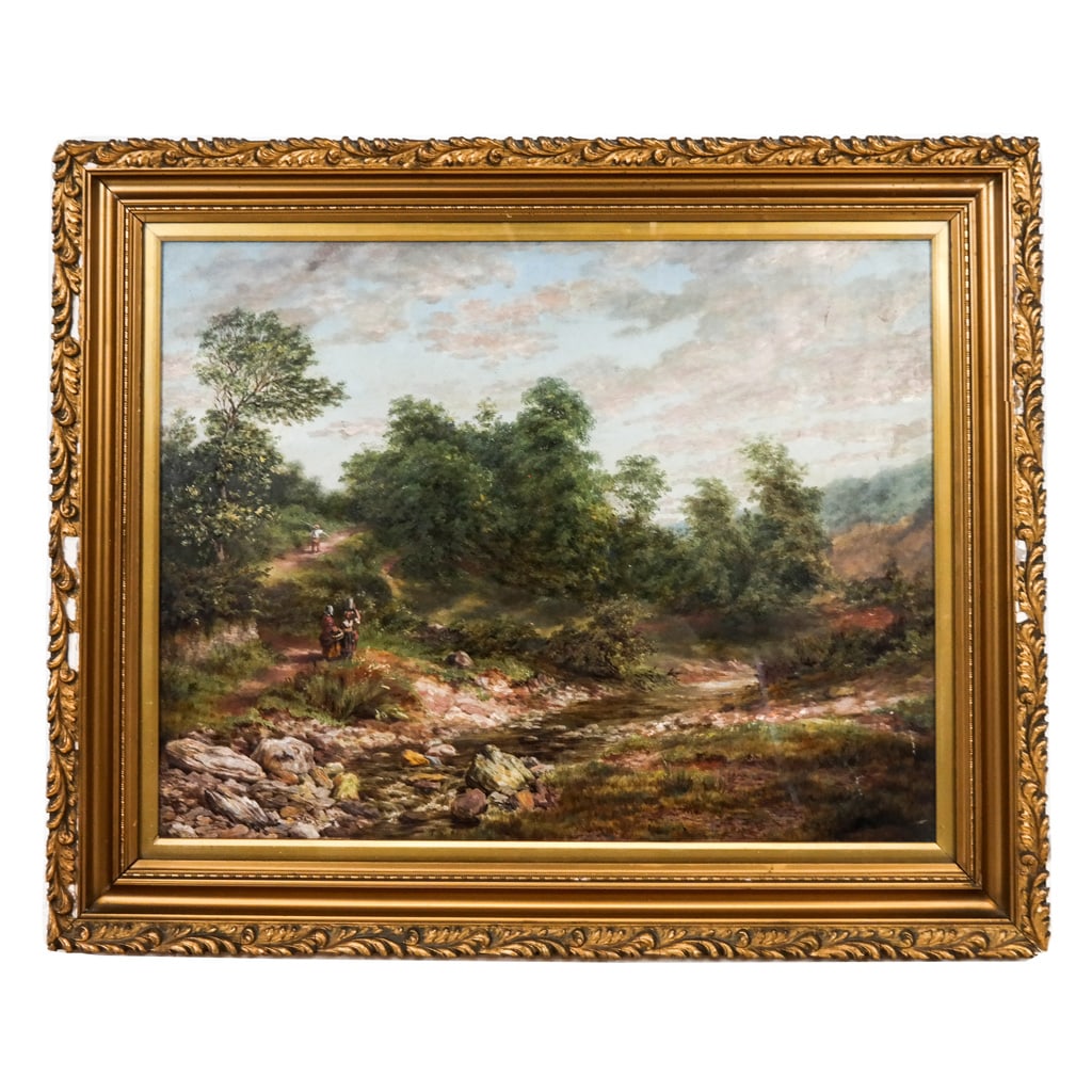 English School: Landscape - Oil Painting (1 of 9)