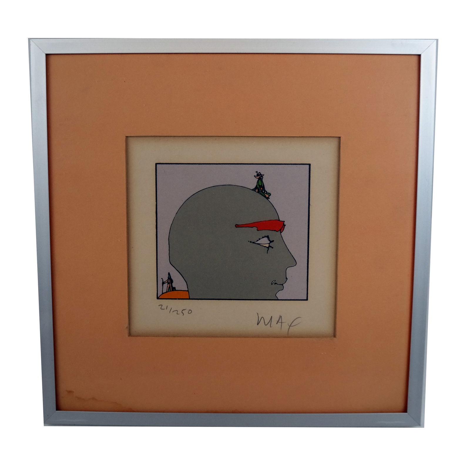 Peter MAX: Head & Figures - Lithograph (1 of 7)