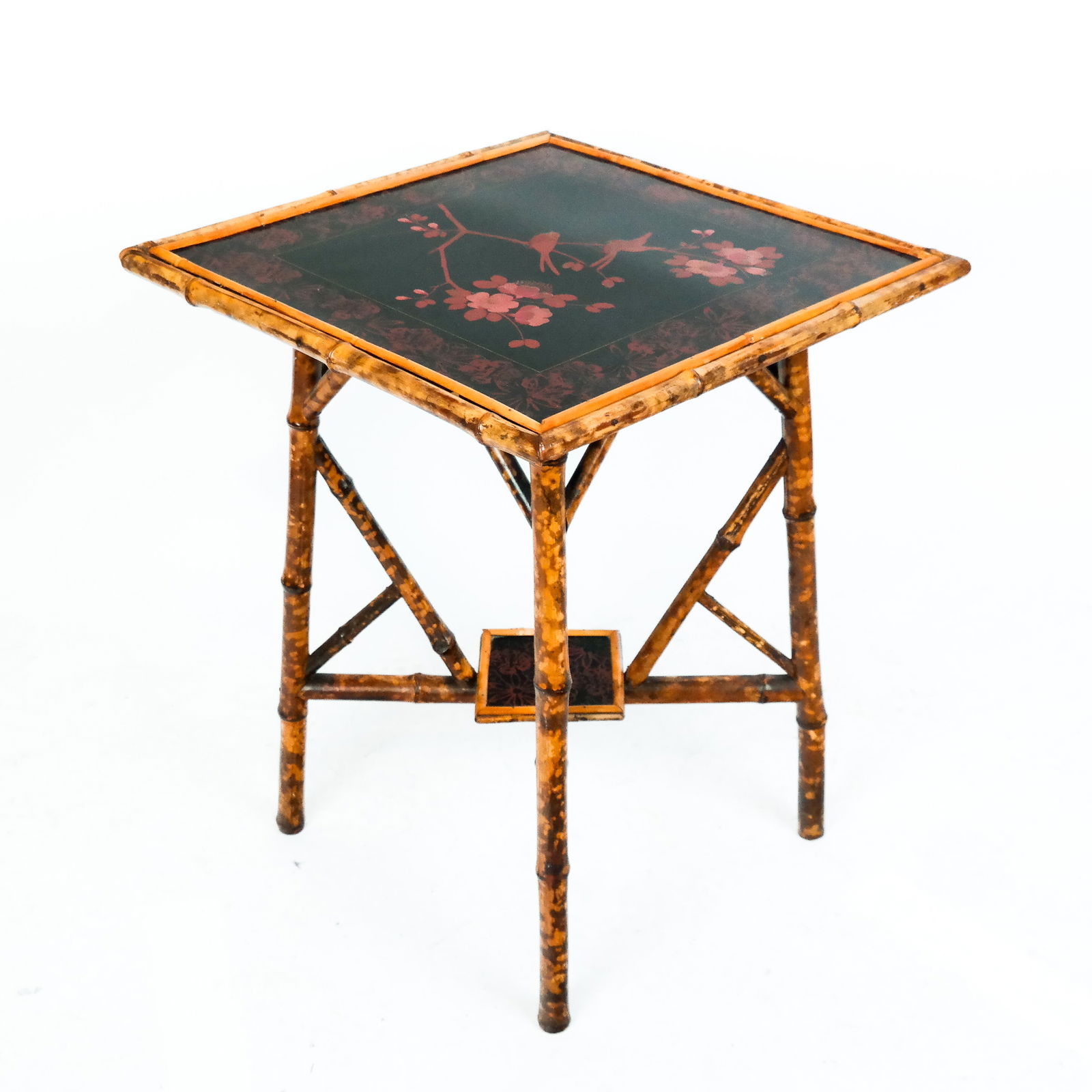 Victorian-Style Bamboo Square Table (1 of 6)