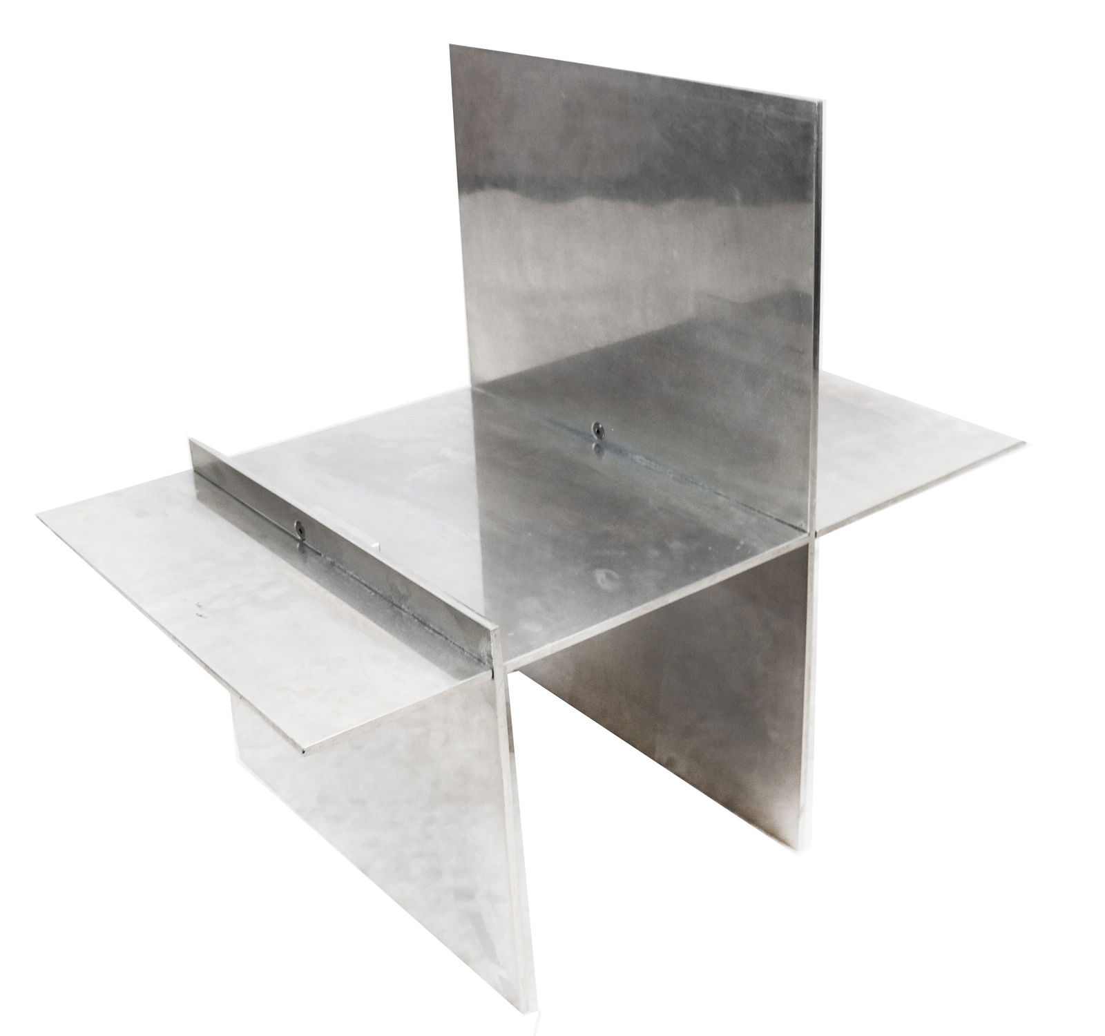 Modern Aluminum Coffee Table Base (1 of 6)