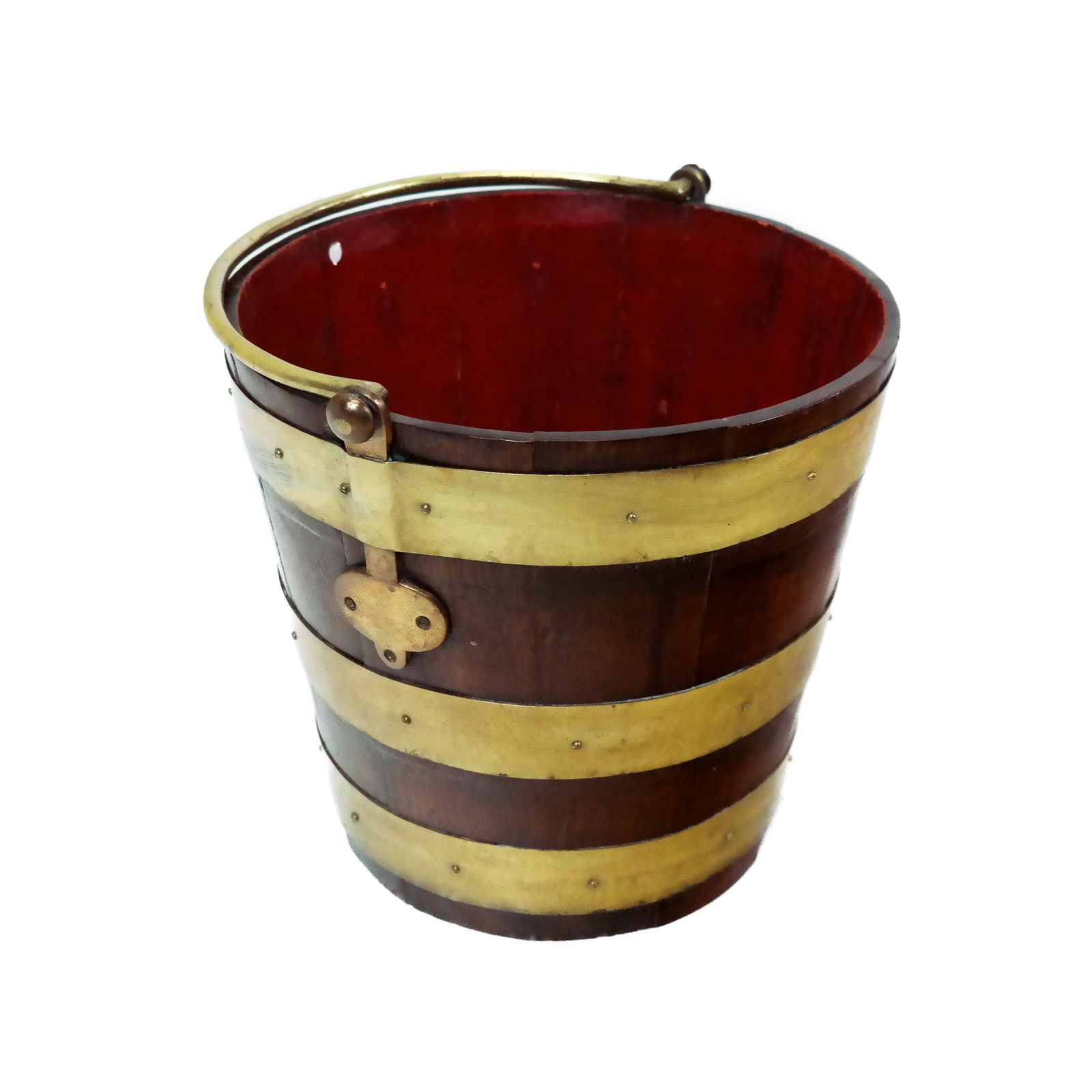 George III Mahogany Peat Bucket (1 of 9)