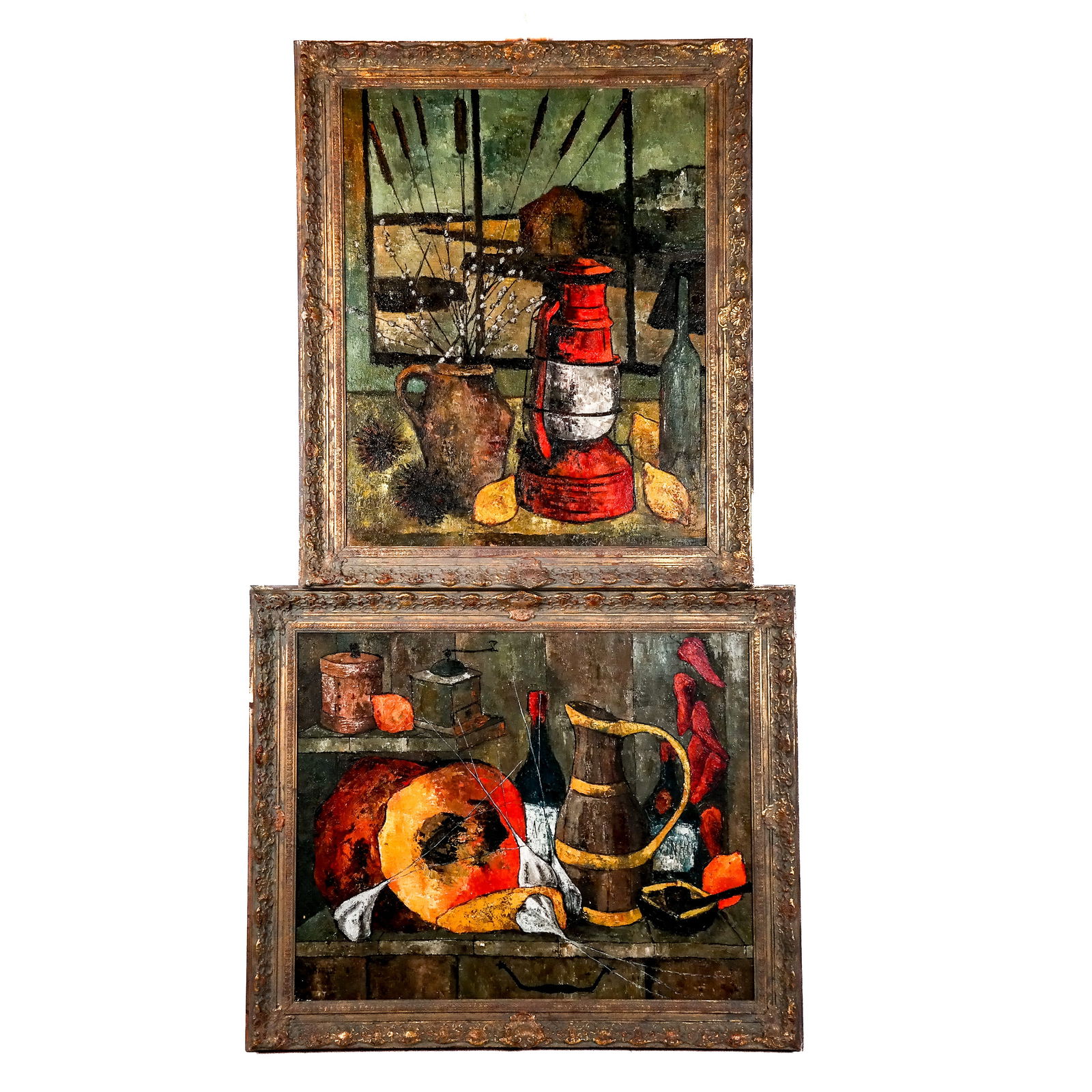 J. MARQUE: Two Still Lifes - Oil Paintings (1 of 20)