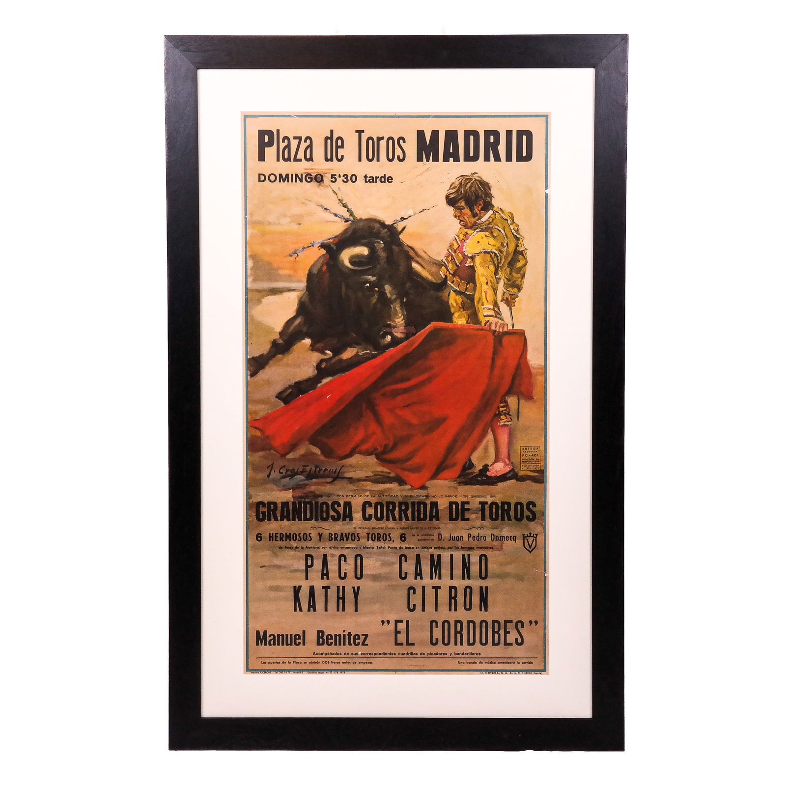 Bullfight Poster (1 of 10)