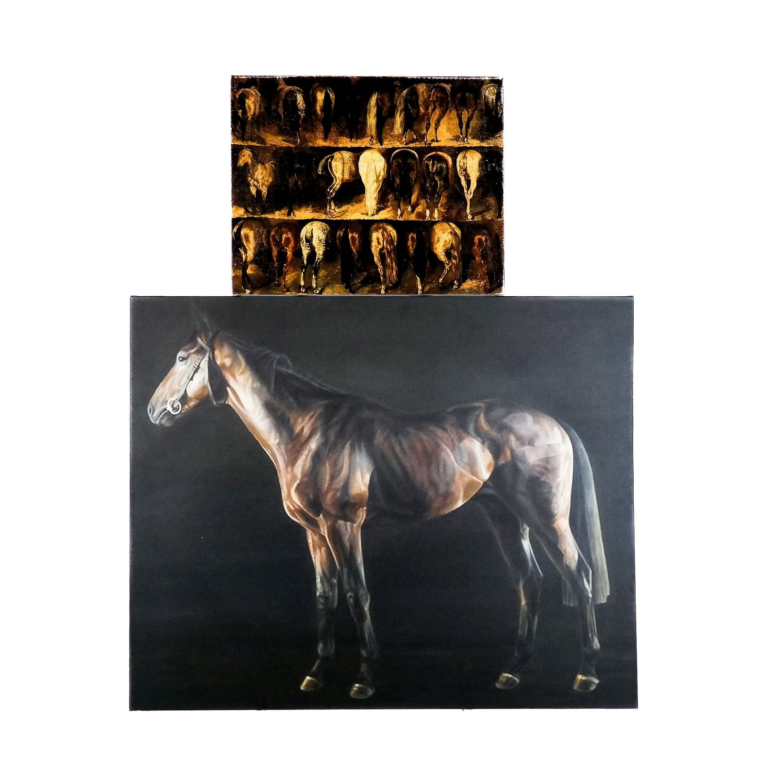 Two Giclee Horse Prints (1 of 9)
