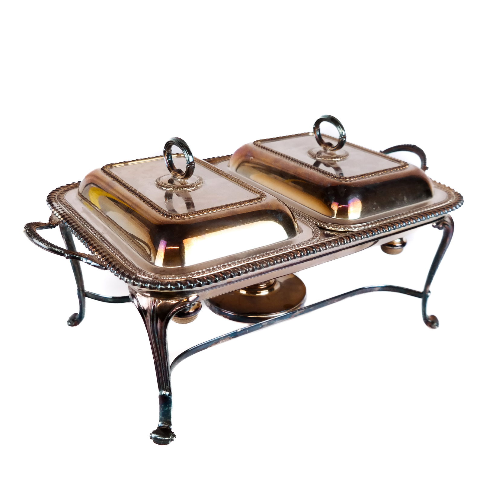 English Silver Plate Chafing Dish (1 of 6)