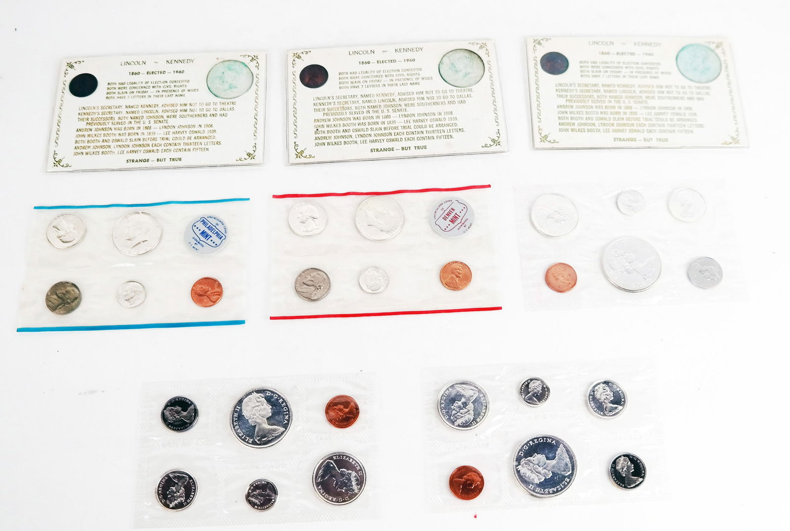 8 Mint Coin Sets (1 of 13)