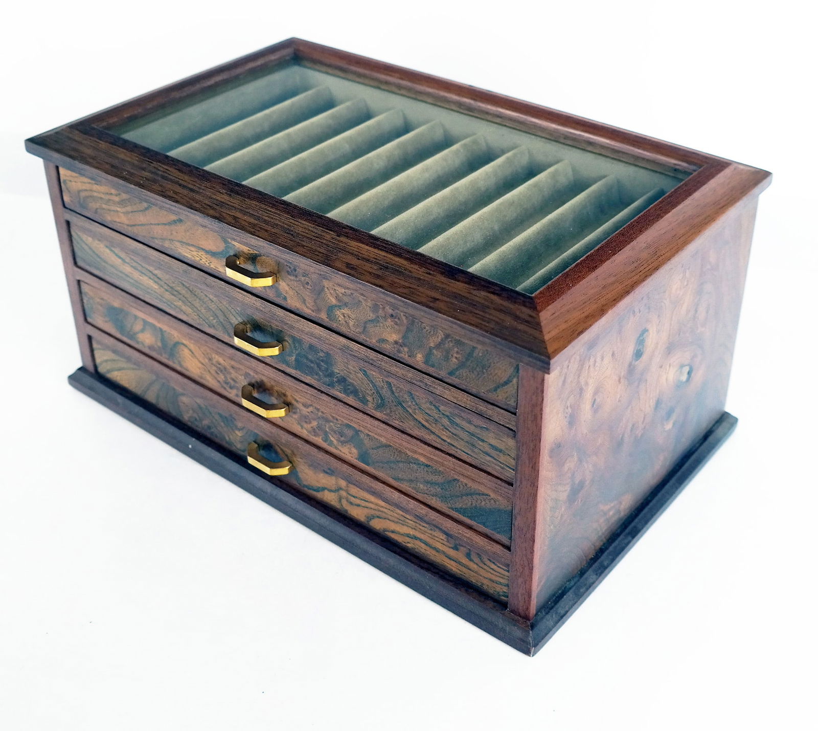 4-Drawer Tabletop Pen Vitrine (1 of 9)