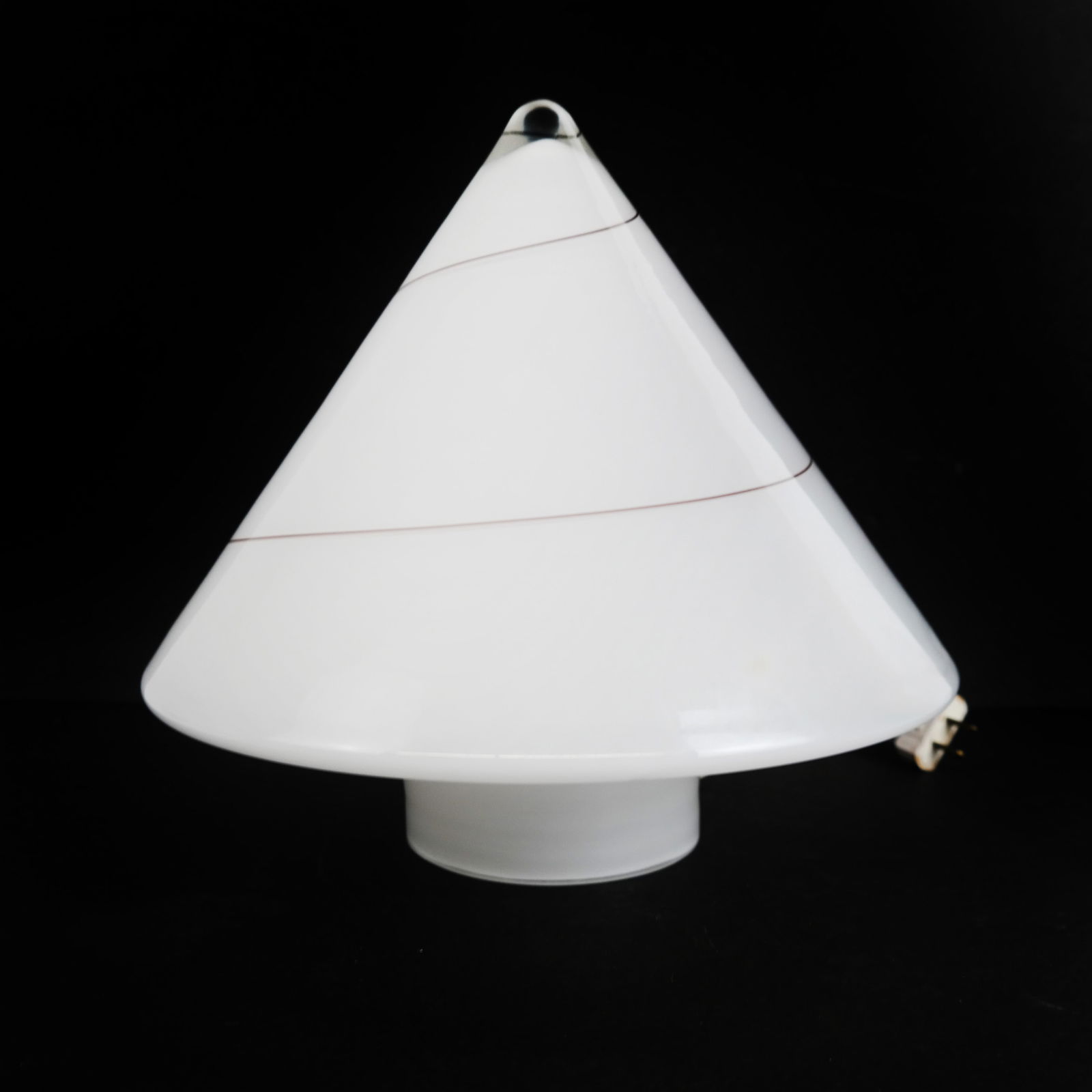 Mid-Century Modern Art Glass Table Lamp (1 of 7)