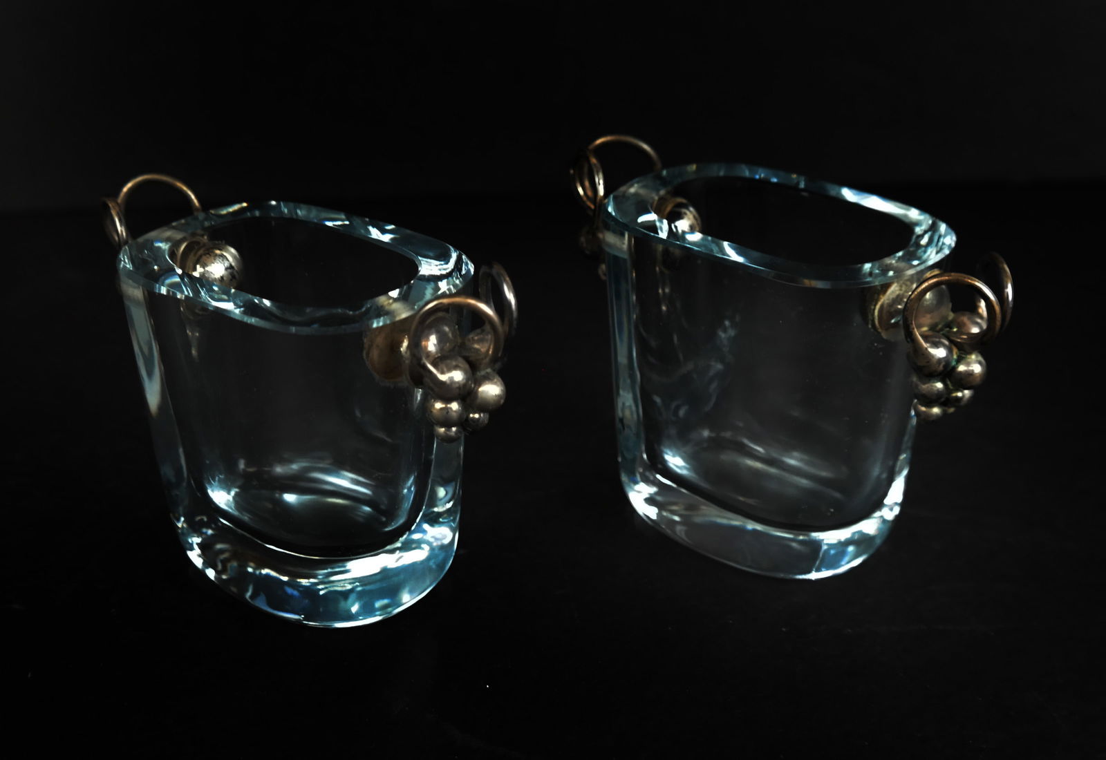 Pair of Sterling Silver-Mounted Toothpick Holders (1 of 5)