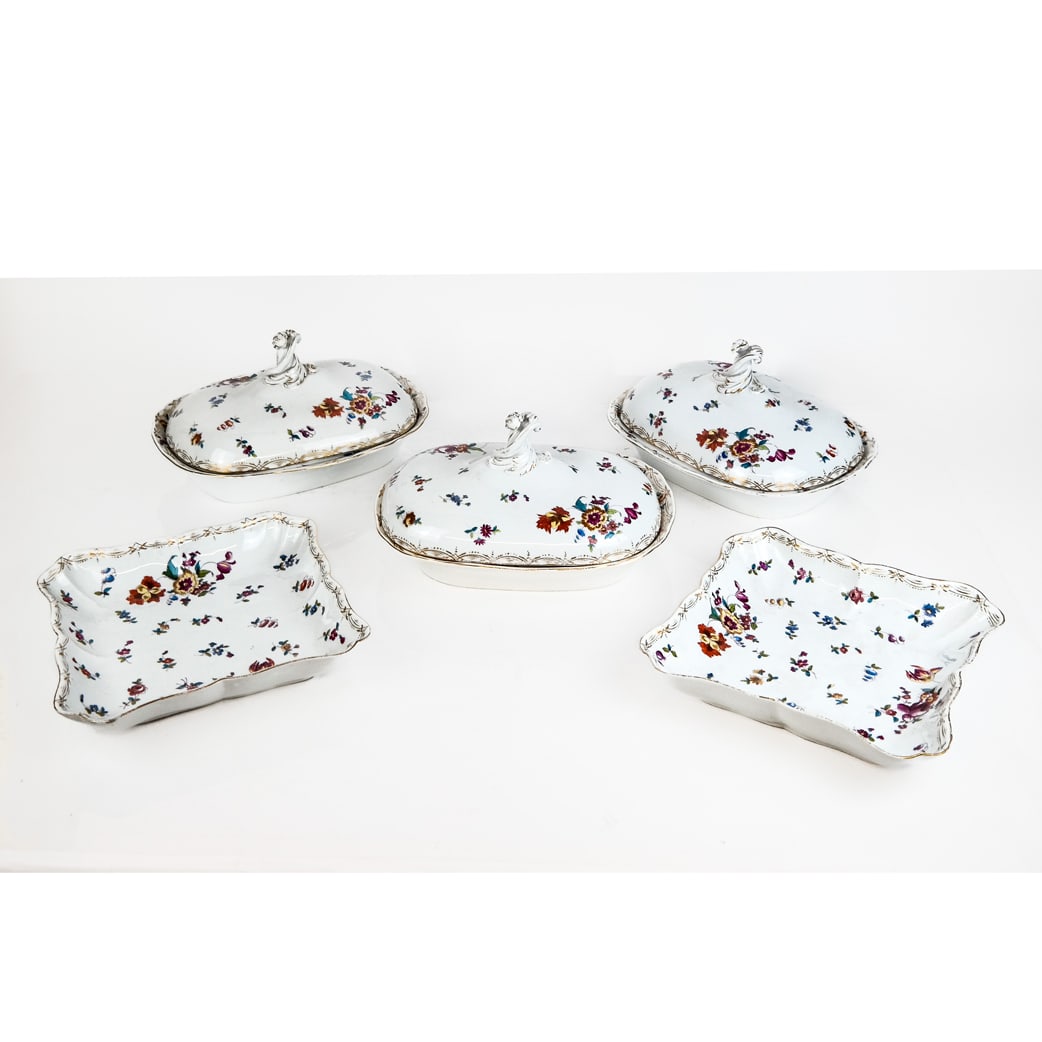 Meissen Porcelain Floral Serving Pieces (5) (1 of 14)