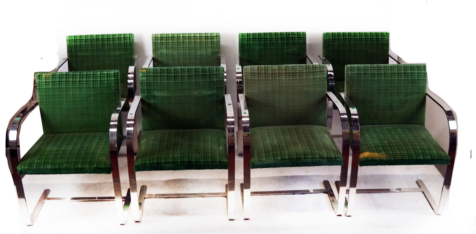 Set of Eight Mid-Century Modern "Brno" Chairs (8) (1 of 11)