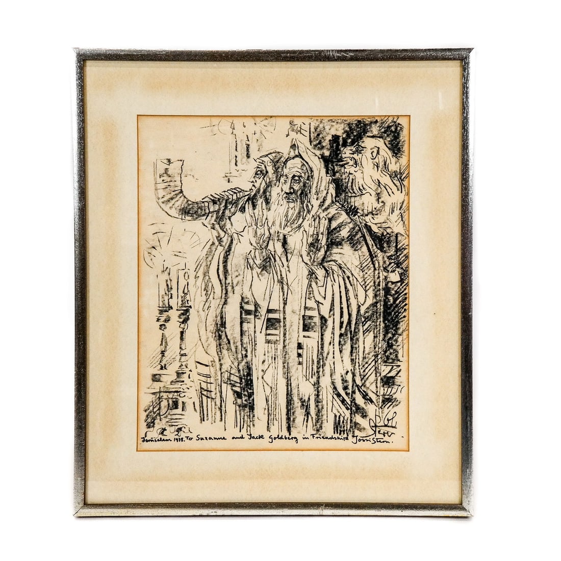 Jossi STERN: Two Rabbis - Lithograph (1 of 10)