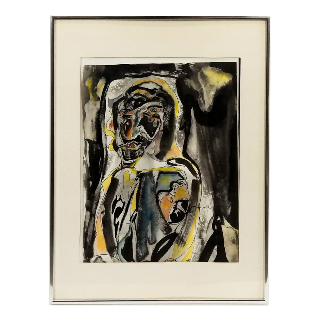 Charles K. LASSITER: Figural Study- Painting (1 of 8)