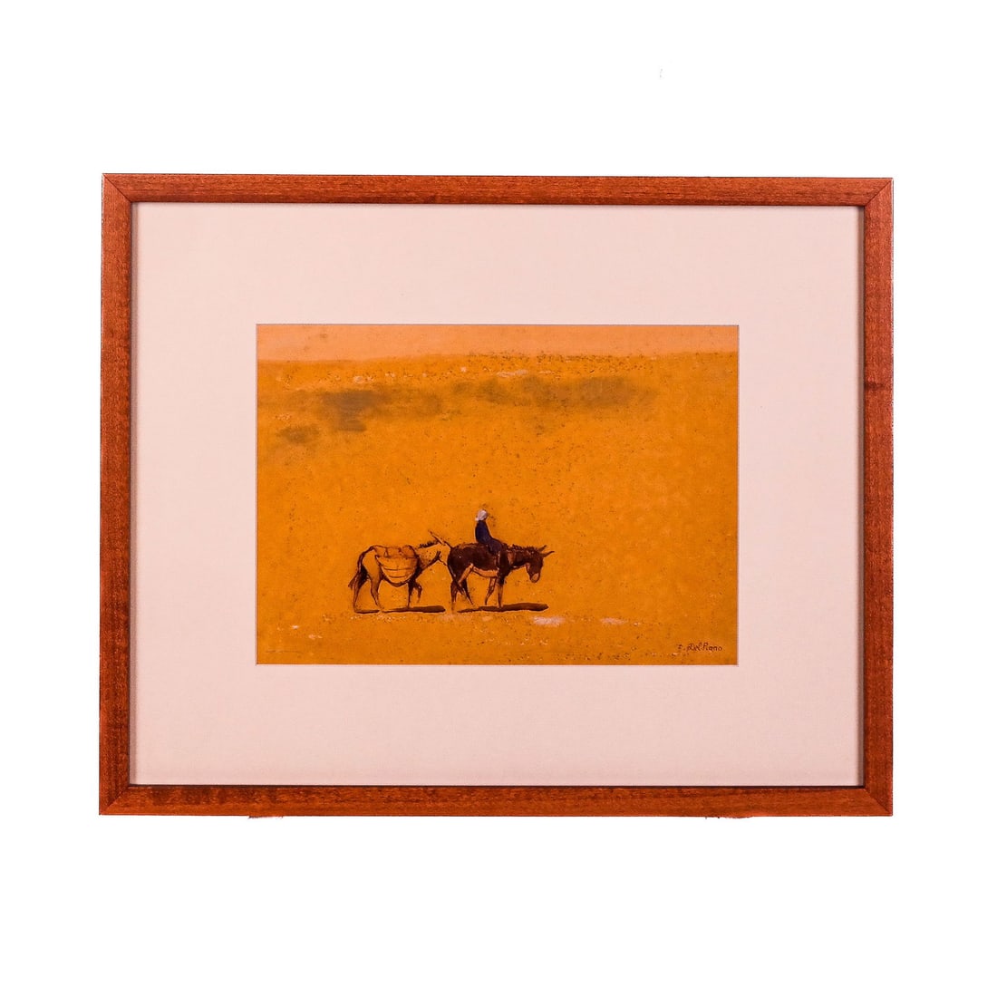 I. DEL PIANO - Figure & Horses - Print (1 of 7)