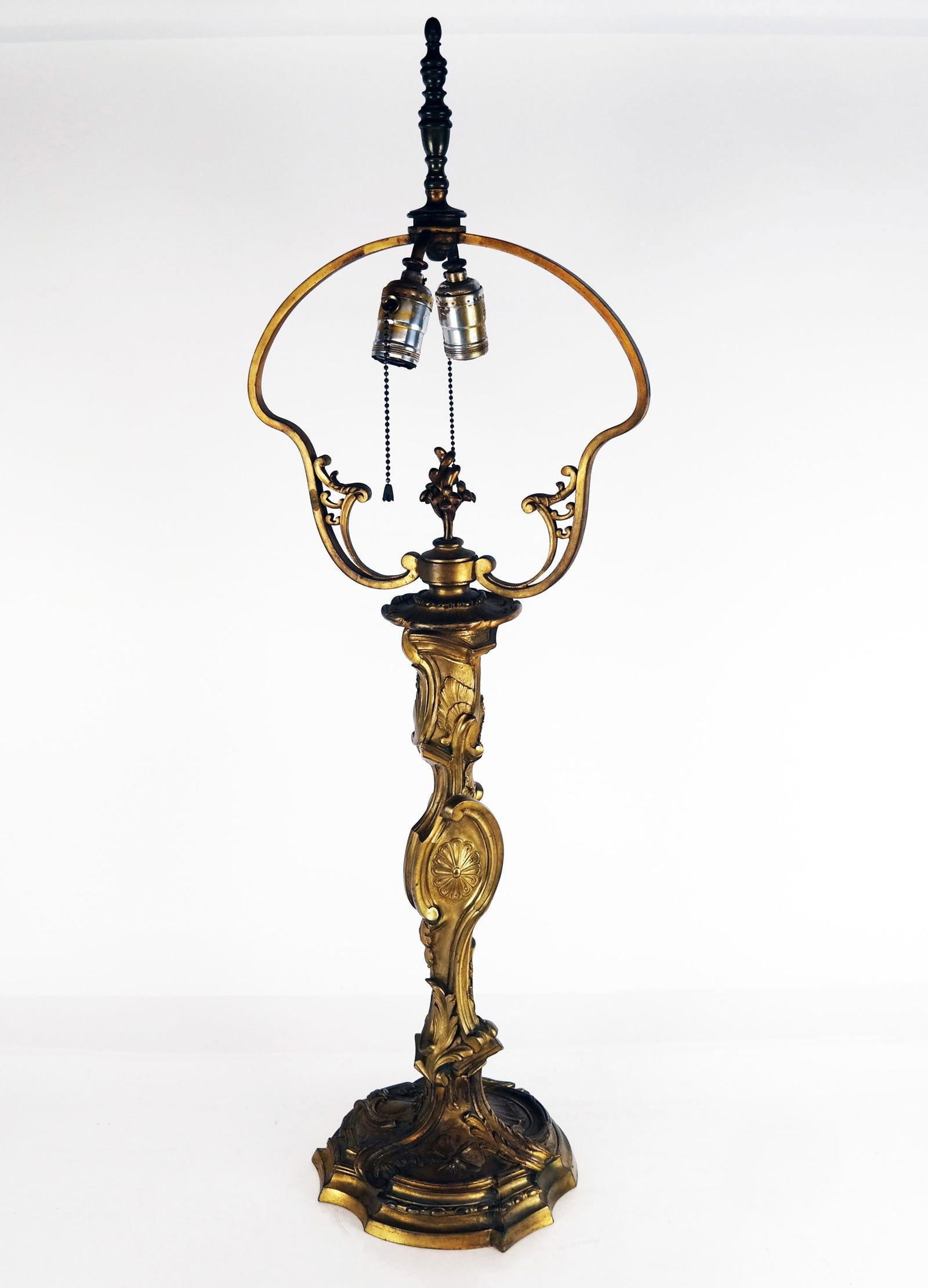 Louis XV-Style Gilt Bronze Table Lamp (1 of 10)