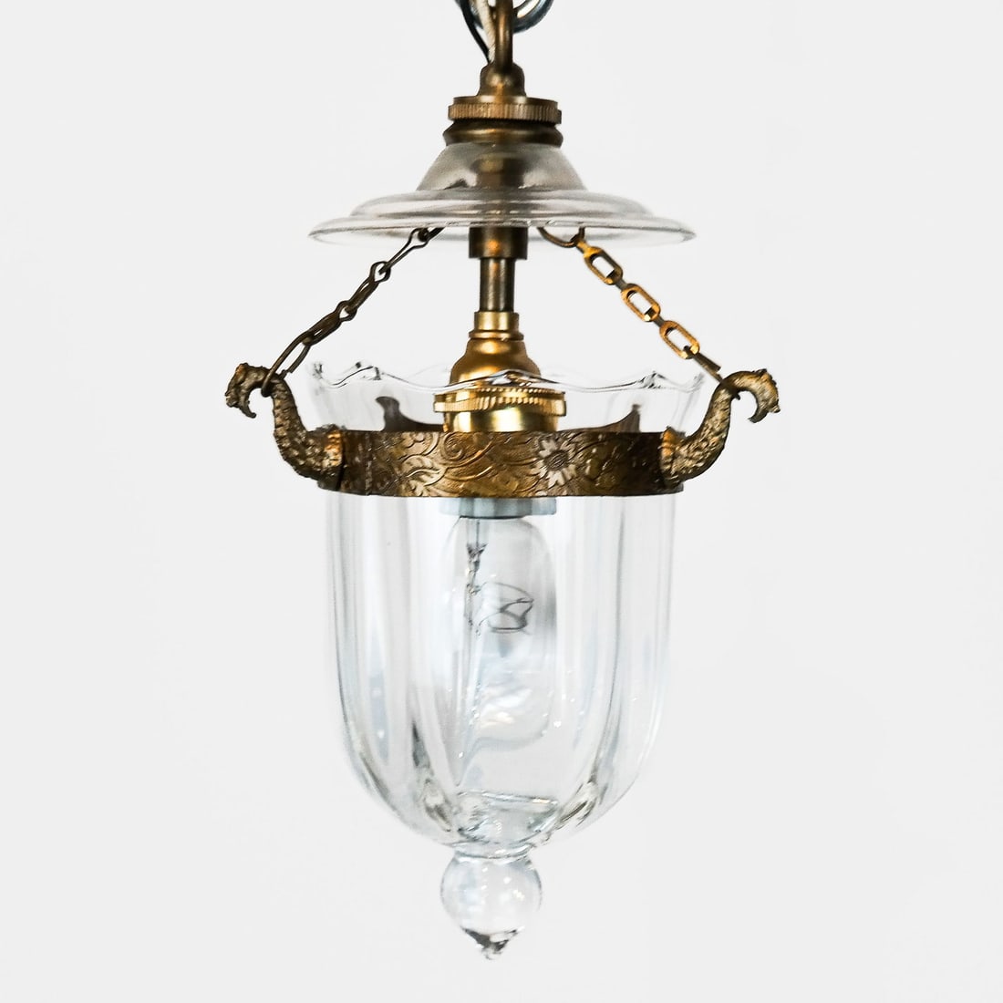 Miniature Crystal Bell Jar Lantern (1 of 5)