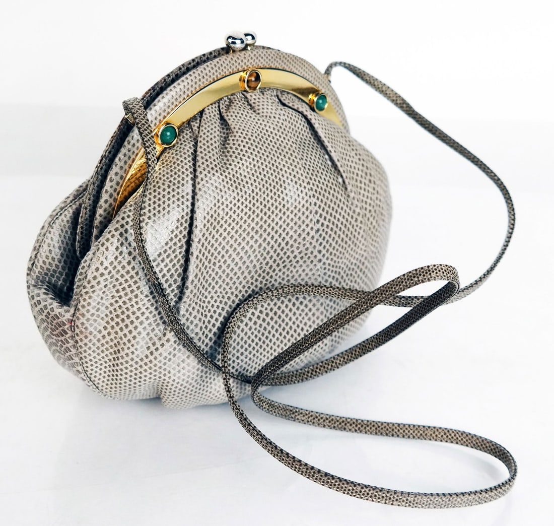 Judith Leiber Snakeskin Handbag (1 of 10)