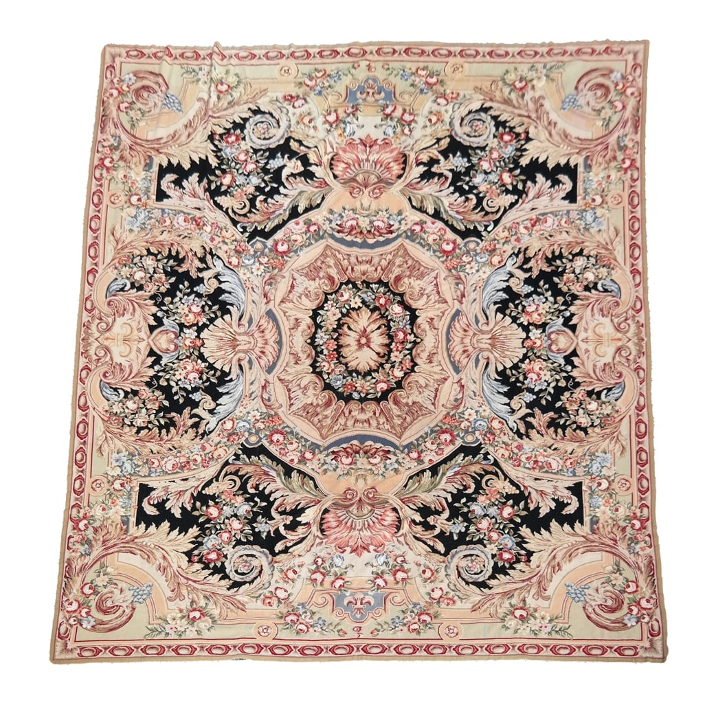 Classical Floral-Decorated Tapestry (1 of 12)