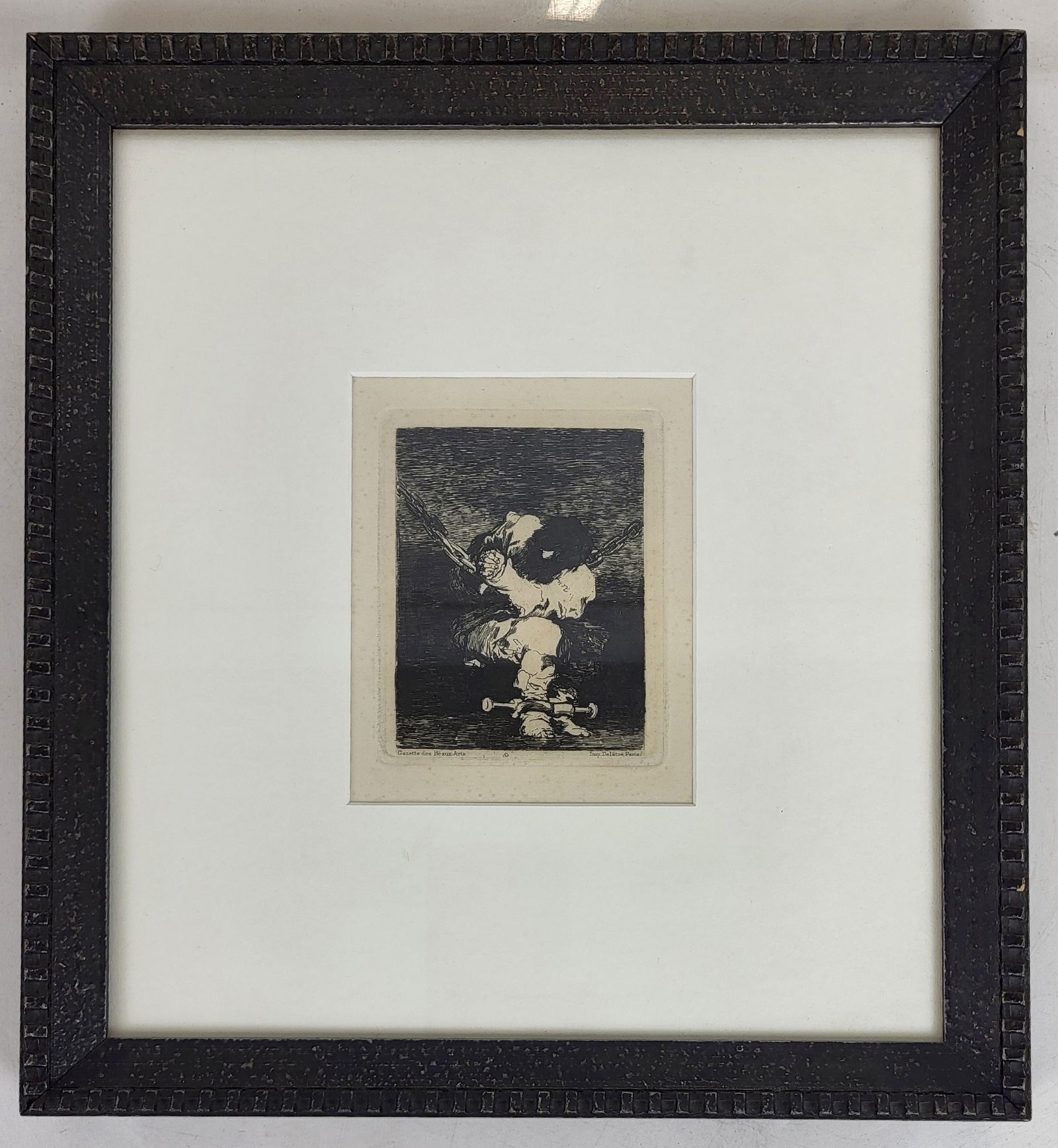 After GOYA: "The Little Prisoner" - Etching (1 of 10)