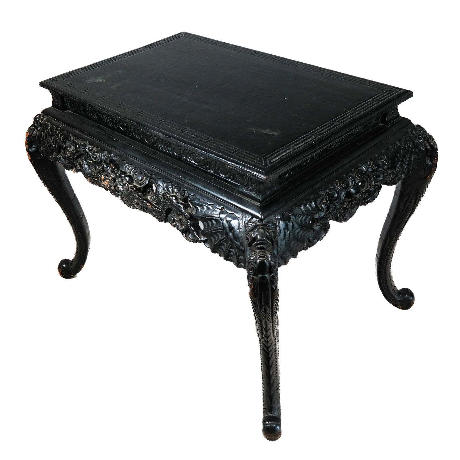 Chinese Carved Center Table (1 of 11)