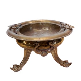 French Brass Brazier