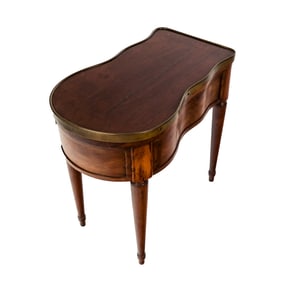 English Mahogany Bidet