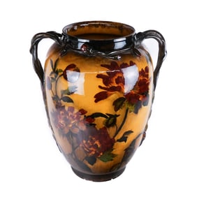 Large George Jones Madras Ware Porcelain Vase