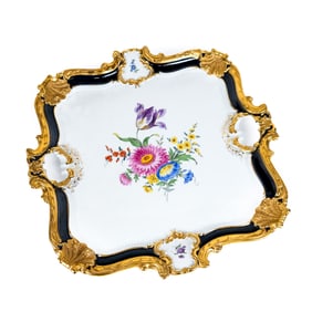 Meissen Scallop Charger/Tray