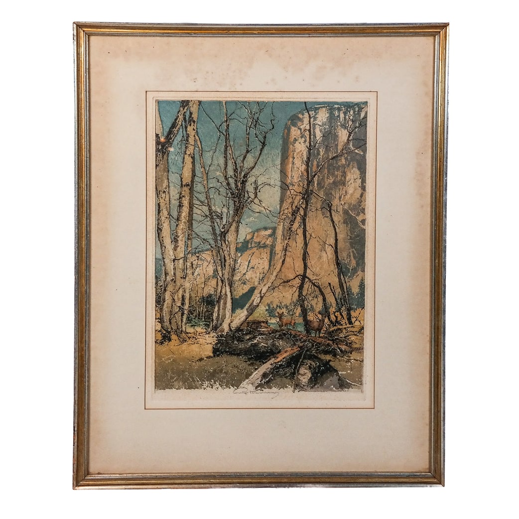 Luigi KASIMIR: "El Capitan" - Etching (1 of 10)