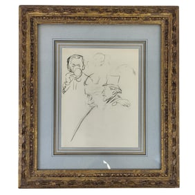 Attrib. to Edouard VUILLLARD: Sketch - Lithograph