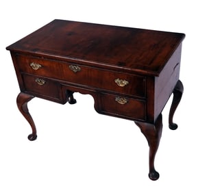 18th C. Georgian Inlaid Lowboy