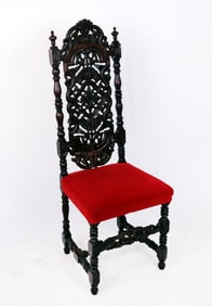 Early 19th C. Jacobean Side Chair