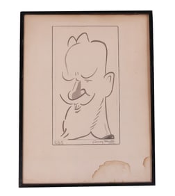 Conway MARTIN: G.B. Shaw Caricature - M/M