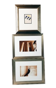 Three Framed Works: Prints and Programme Card