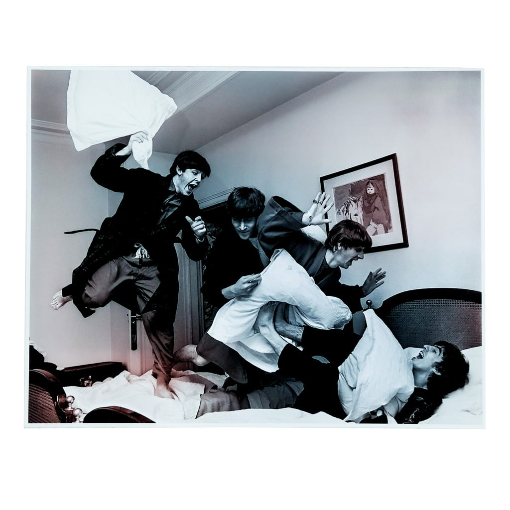 After Harry BENSON: Beatles Pillow Fight - Photograph (1 of 8)