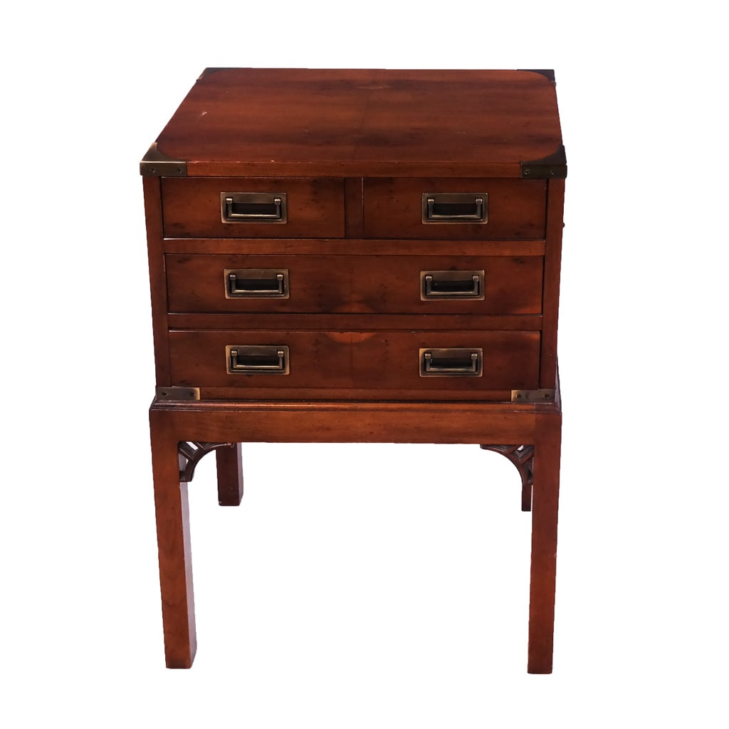 Early 20th C. Campaign-Style Stand (1 of 8)