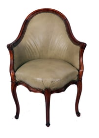 19th C. French Provincial Bergere