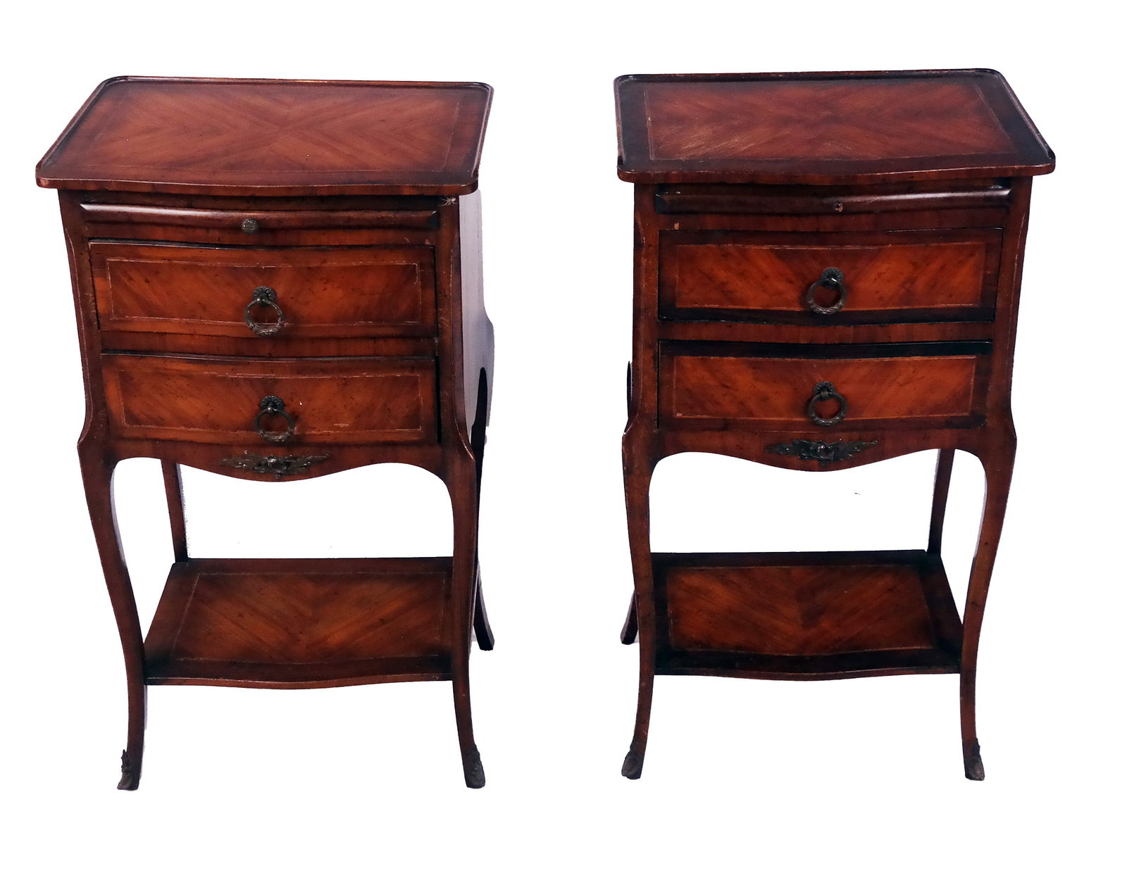 Pair of 19th C. French Satinwood Stands (1 of 7)