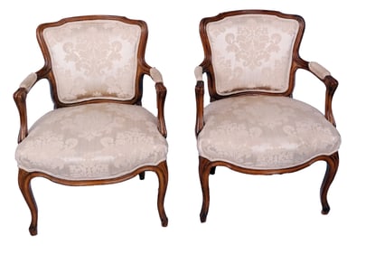 Pair of Late 19th C. French Armchairs