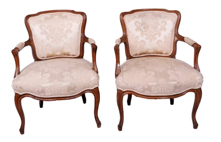 Pair of Late 19th C. French Armchairs