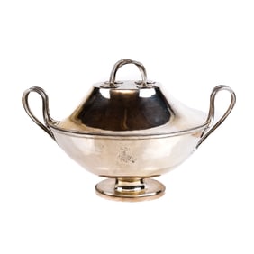 Silver Plate Covered Tureen