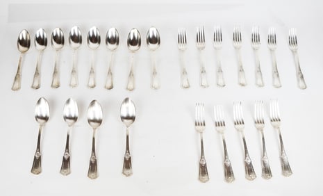 24-Pc. Silver Plate Puiforcat Set