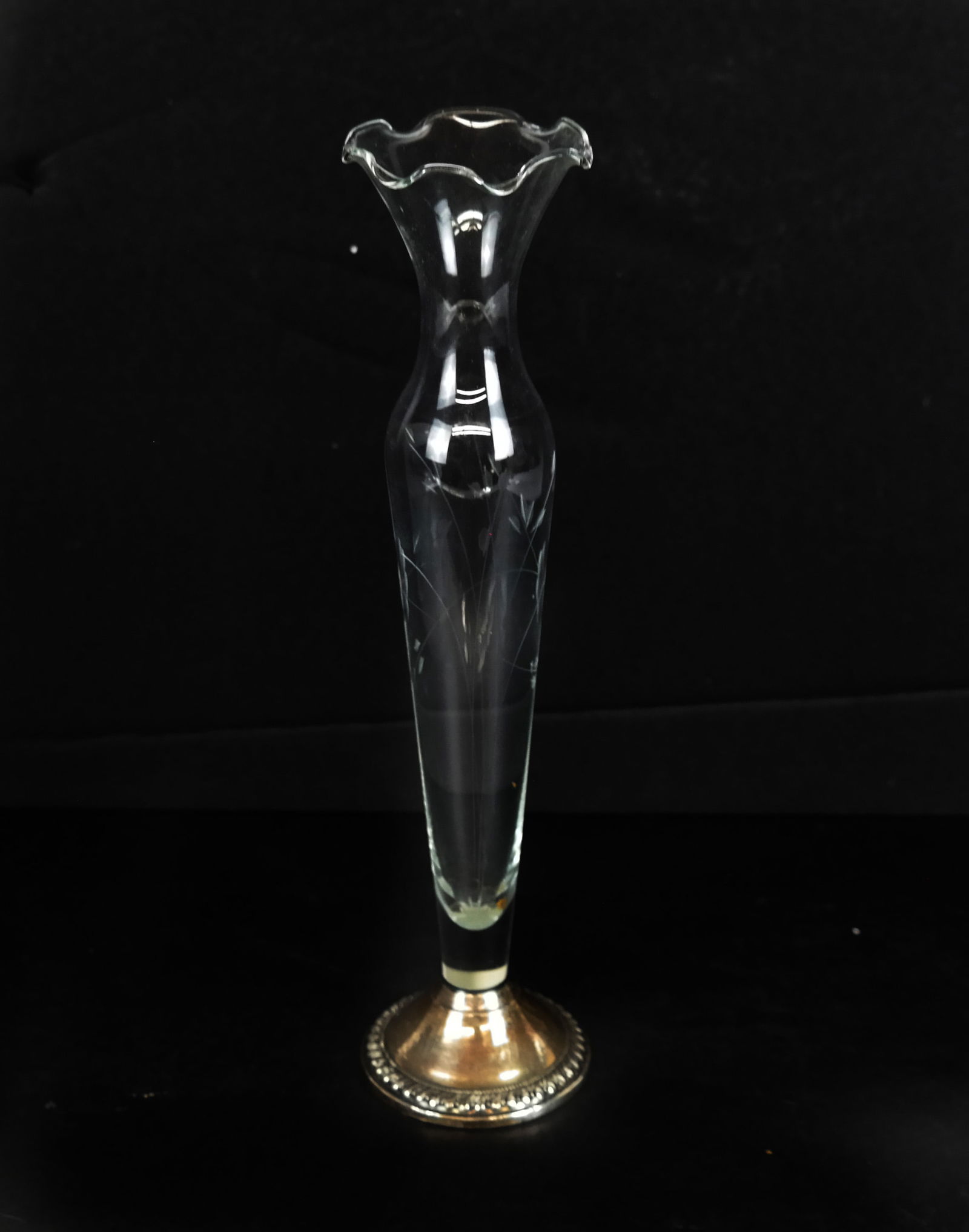 Duchin Sterling Silver & Glass Bud Vase (1 of 7)