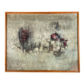 Shu TANAKA: "Idylle Safran" - Oil Painting