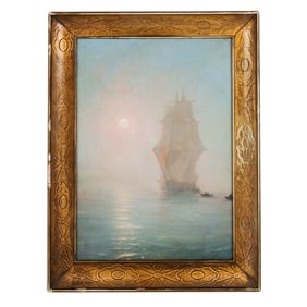 Ivan AIVAZOVSKY: Clipper Ship - Oil Painting