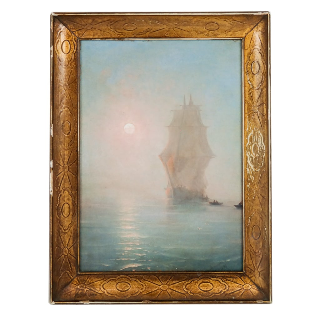 Ivan AIVAZOVSKY: Clipper Ship - Oil Painting (1 of 7)